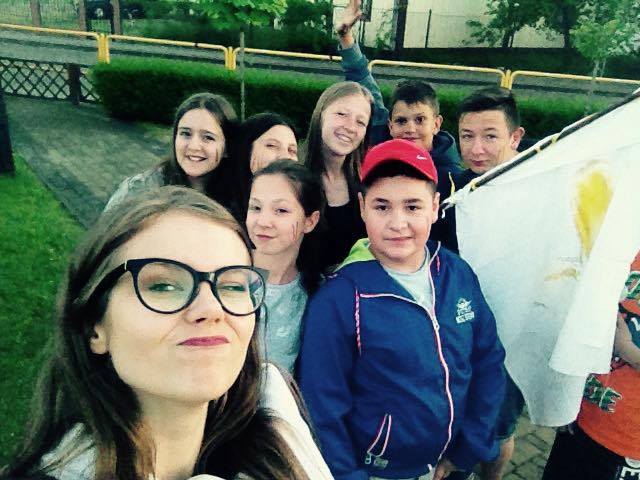 Gra terenowa - wspólne selfi:)